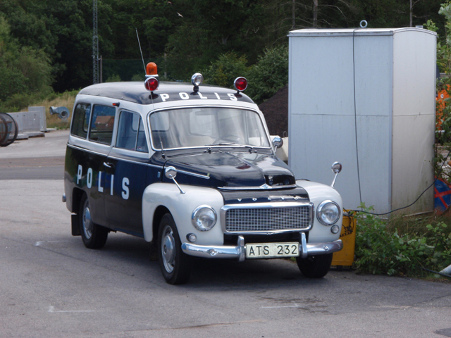 Volvo Duett polisbil 