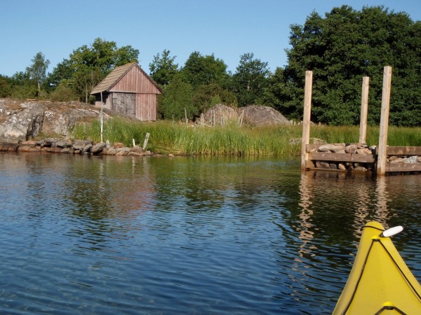 Sjöboden i Bockahålan, Saltärna