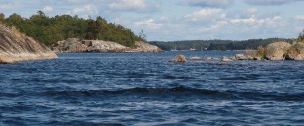 Kartskiss från Sportstrackern, Vångsö